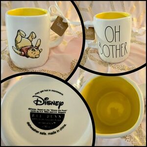 Rae Dunn × Disney Winnie the Pooh Mug - White and Honey Yellow